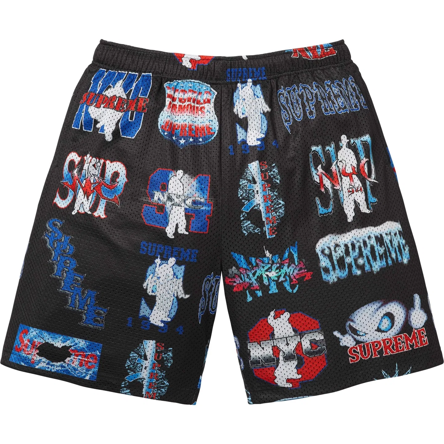 Спортивные шорты Supreme SS26 Unisex белые — фото 3