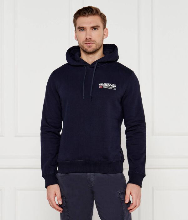 

Толстовка Napapijri Regular Fit с капюшоном, синий