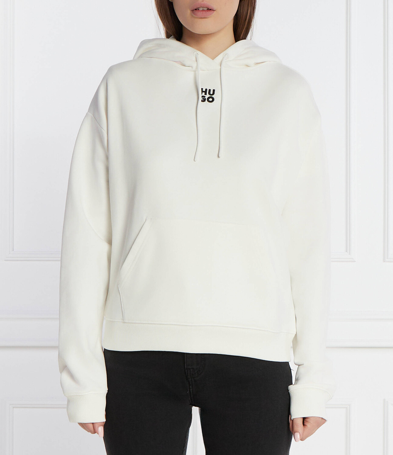 

Толстовка HUGO Delfinia Regular Fit, белый