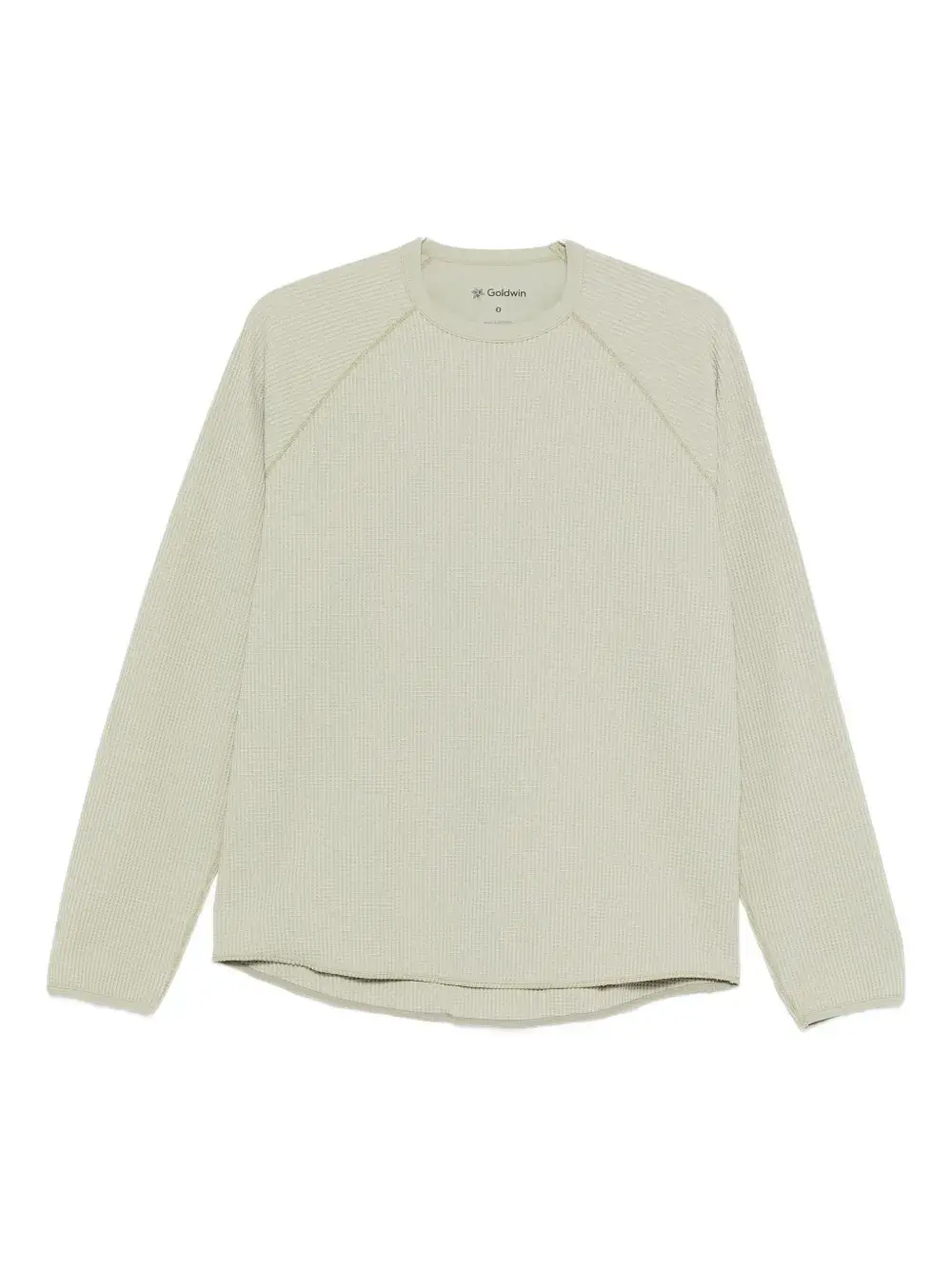 

Футболка из вафельного трикотажа для активных занятий Goldwin, бежевый