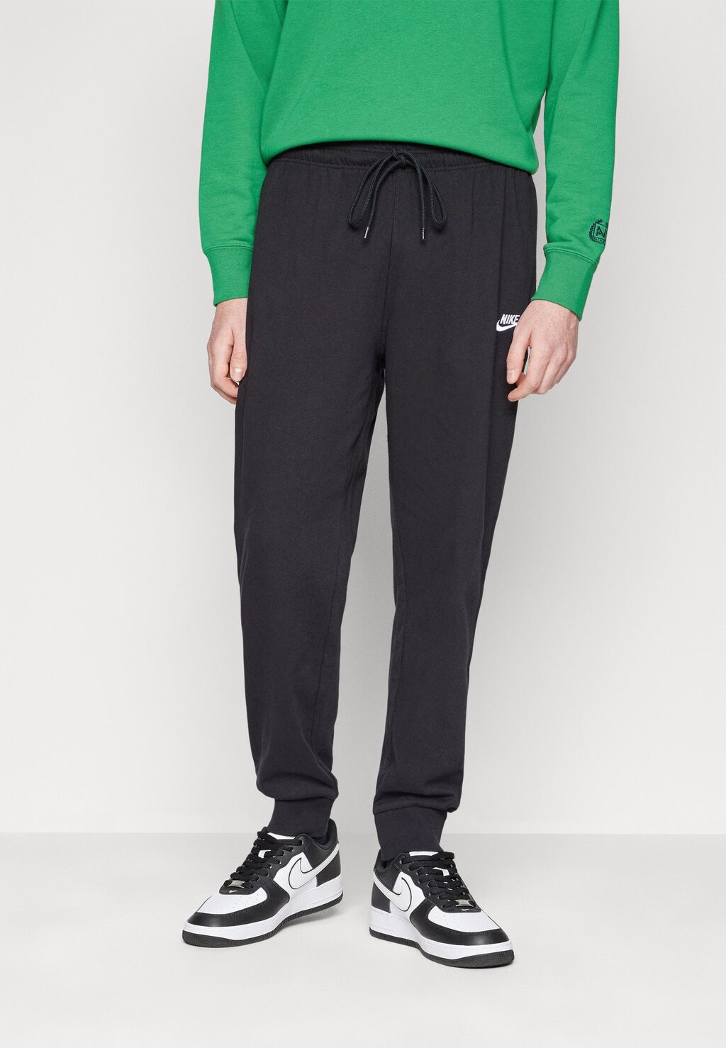 Спортивные брюки Club Knit Jogger Nike, цвет black/(white) — фото 3