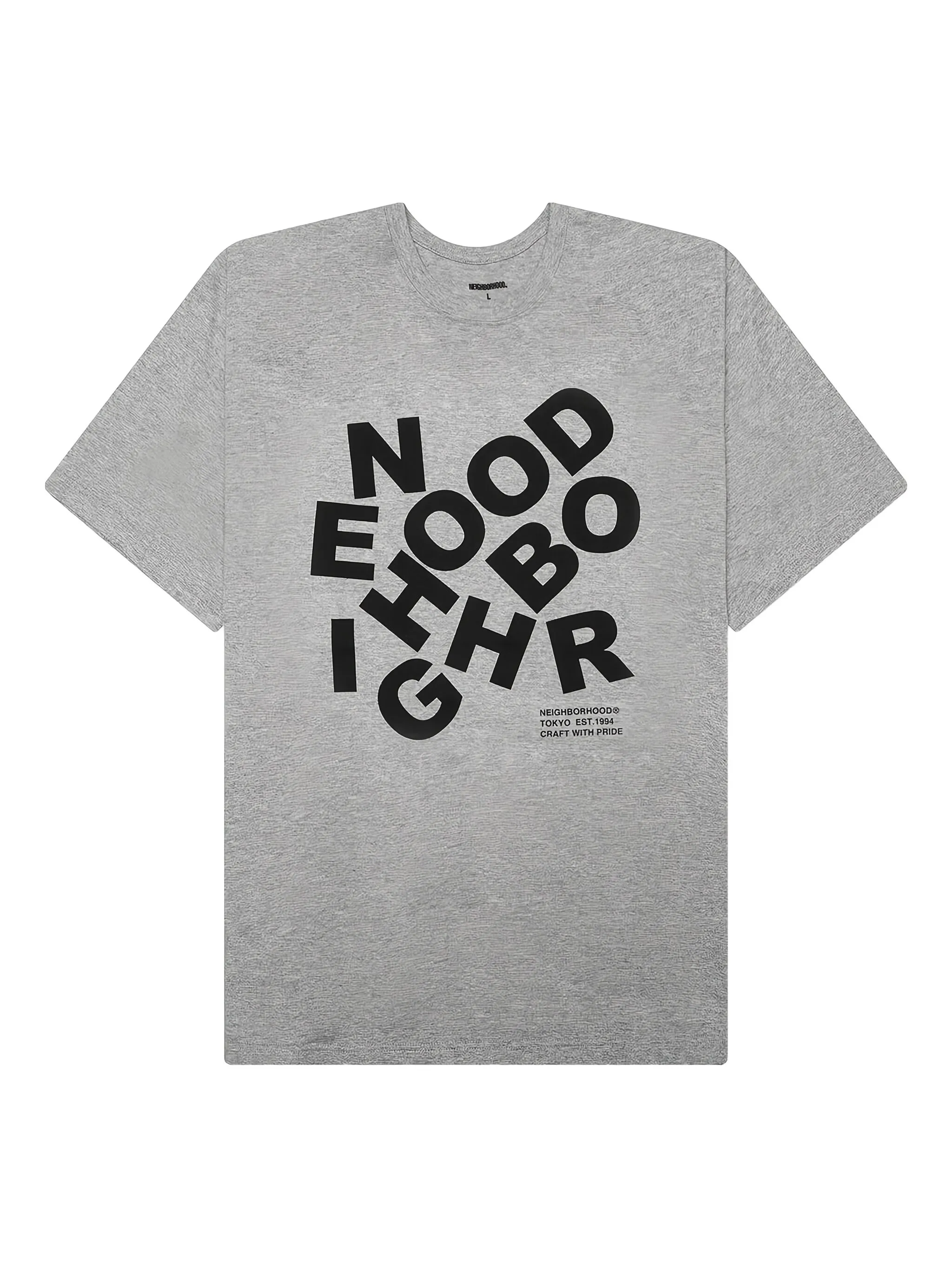 

Футболка с логотипом Neighborhood, серый