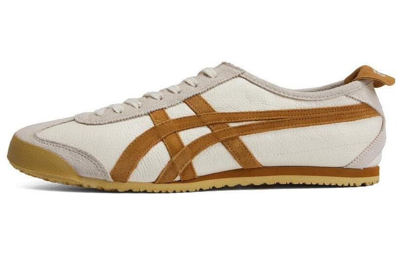 

Кроссовки Onitsuka Tiger Mexico 66 White Brown, Белый, Кроссовки Onitsuka Tiger Mexico 66 White Brown