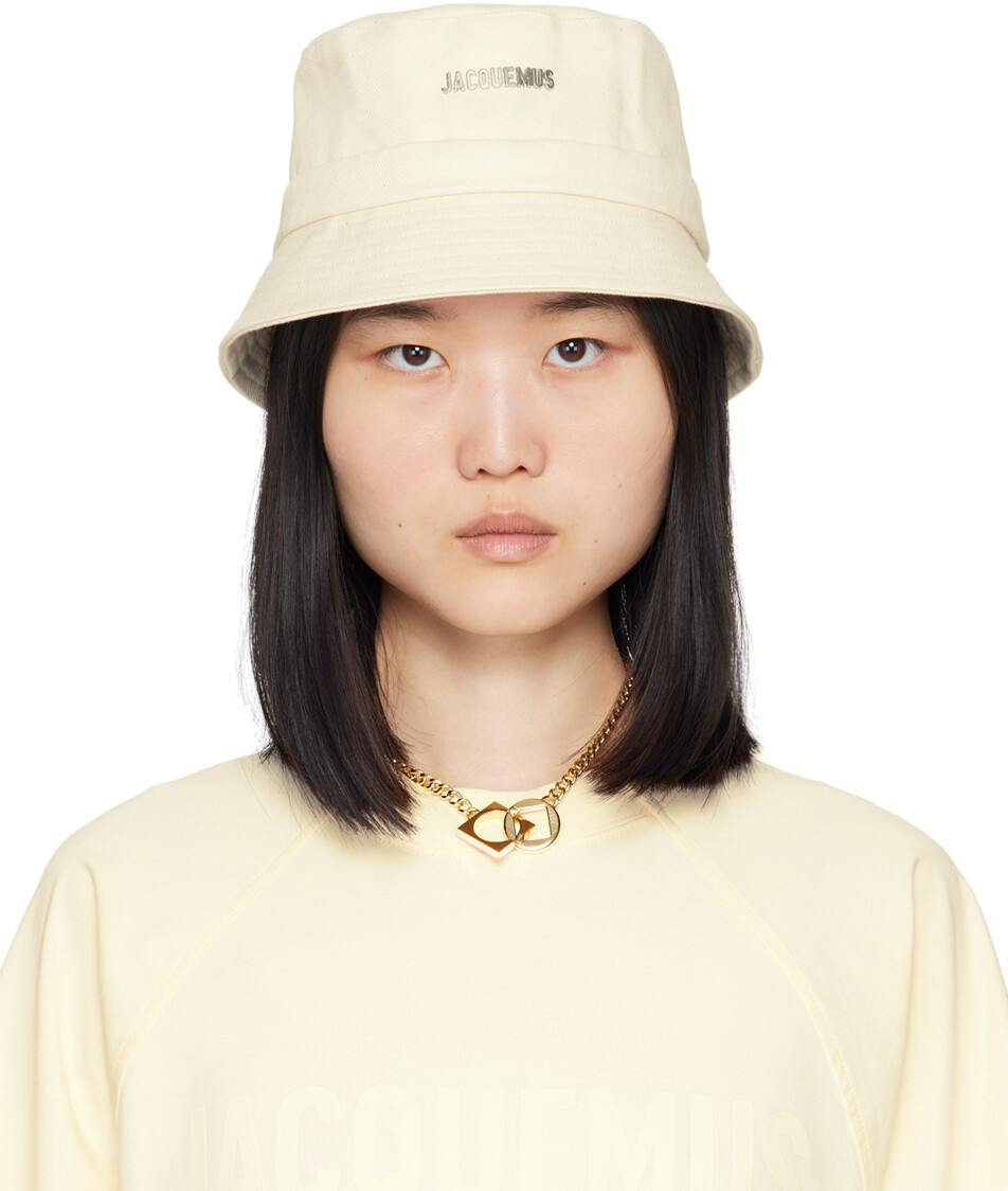 

Шапка Off-White Les Classiques 'Le bob Gadjo' JACQUEMUS, кремовый