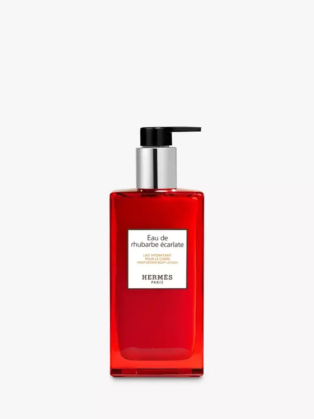 Увлажняющий лосьон для тела Eau de Rhubarbe Écarlate, 200 мл Hermès