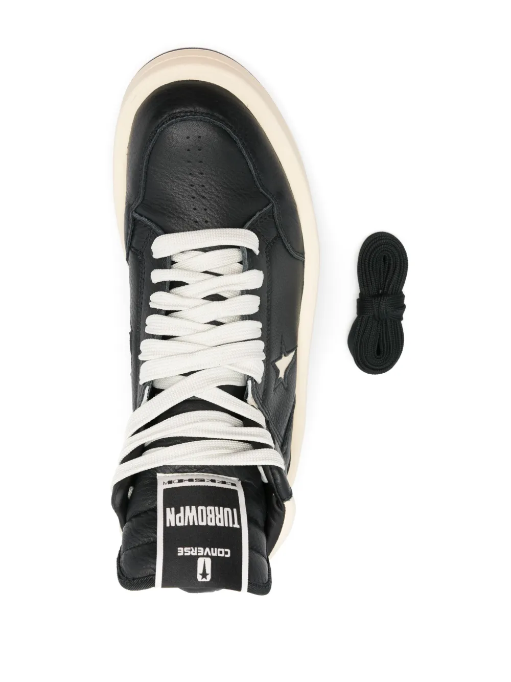 Кроссовки Turbowpn из коллаборации с DRKSHDW Rick Owens Drkshdw, черный — фото 4