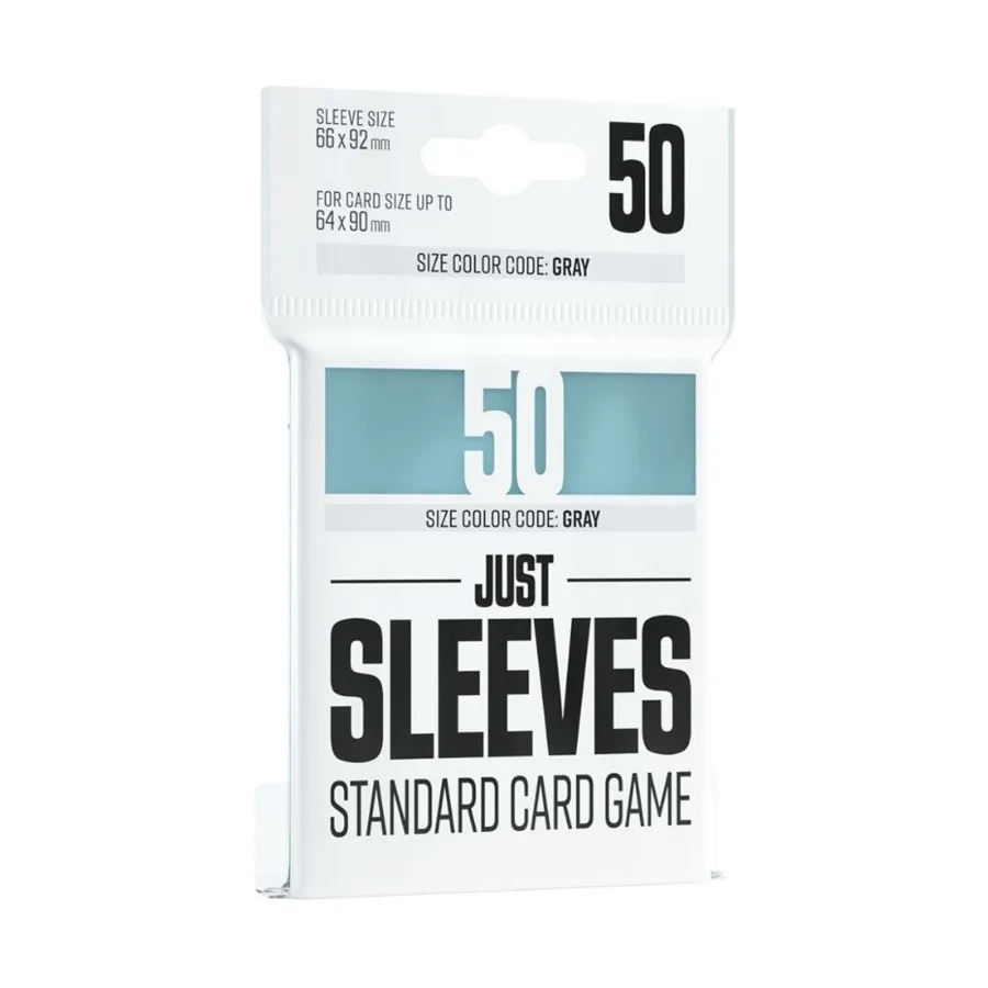 

Стандартная карточная игра 66x92 мм, прозрачная (50 конвертов), Just Sleeves (Card Sleeves)
