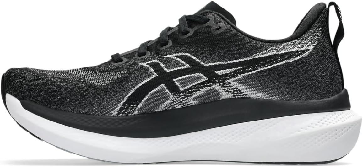 Мужские кроссовки для бега ASICS GLIDERIDE MAX 2, белый/черный — фото 4