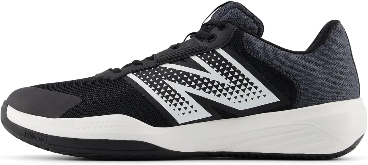 Кроссовки для тенниса New Balance 696 V4, Black/White — фото 3