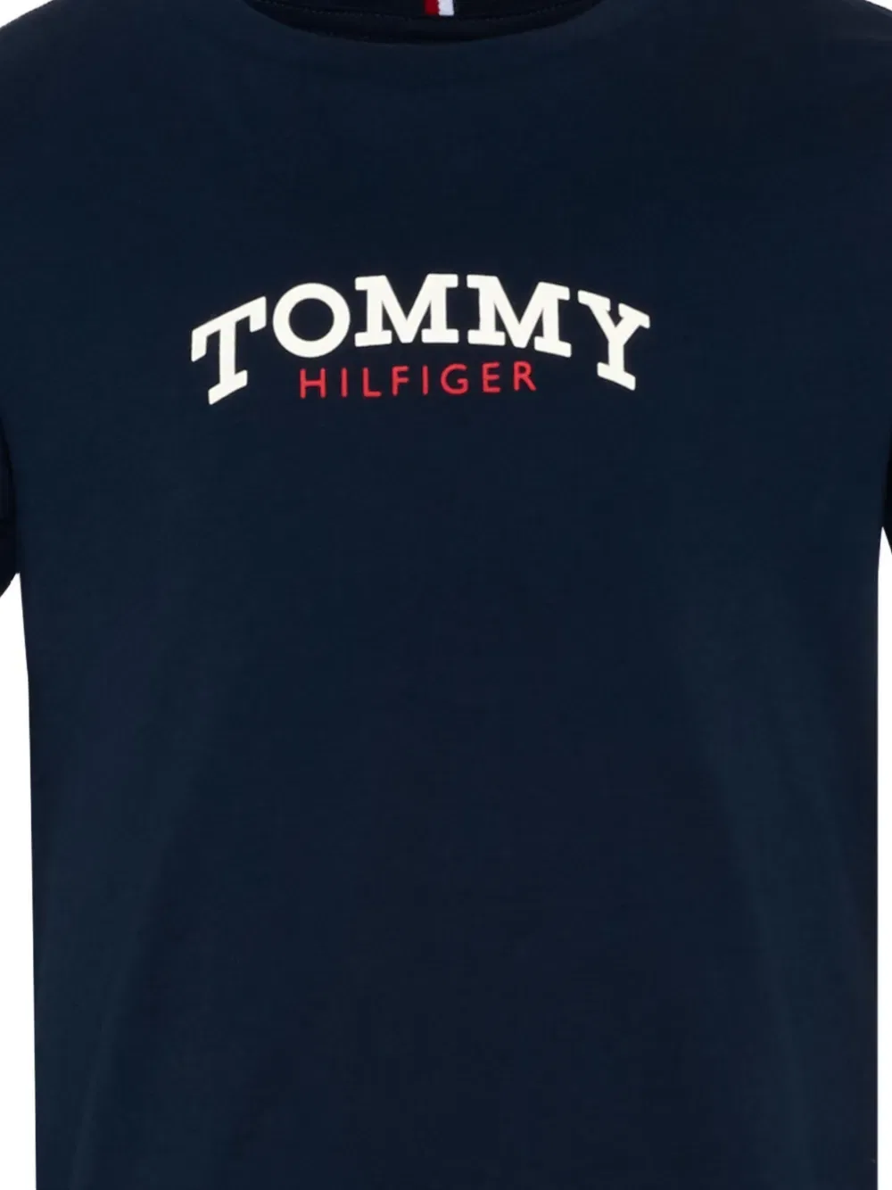 Футболка с коротким рукавом Tommy Hilfiger Junior, синий — фото 3
