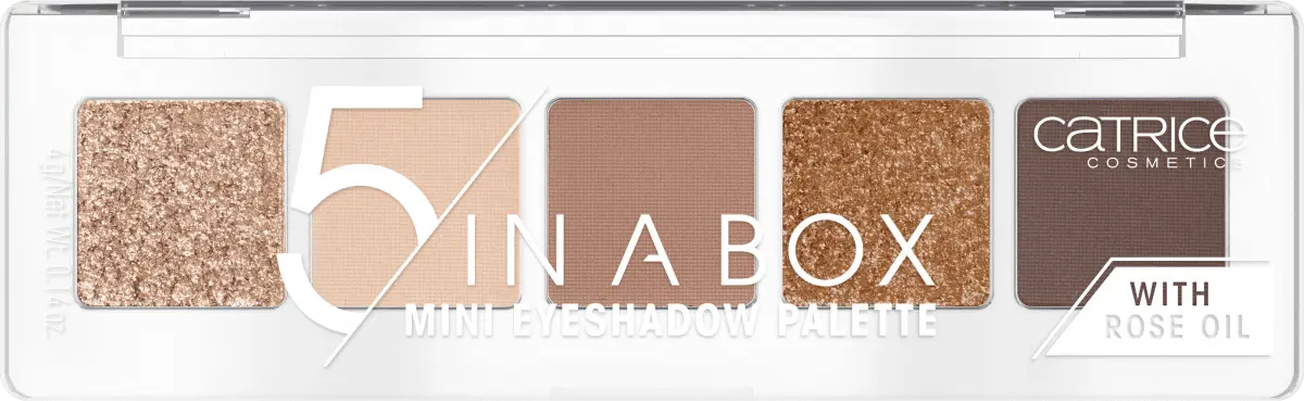 

Lidschatten Palette 5 In a Box Mini 010 Golden Nude Look 4 г. Catrice