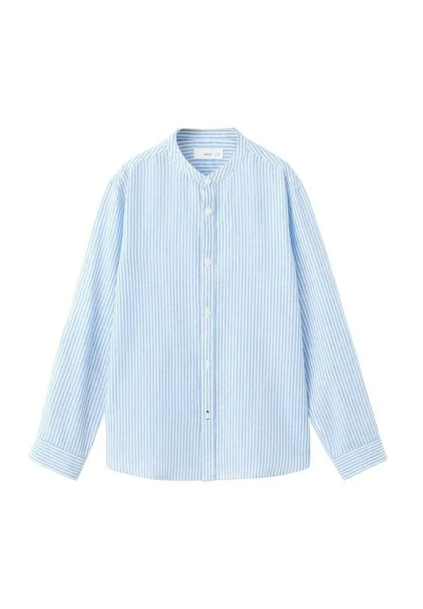 Детская рубашка Mango Kids, Blue