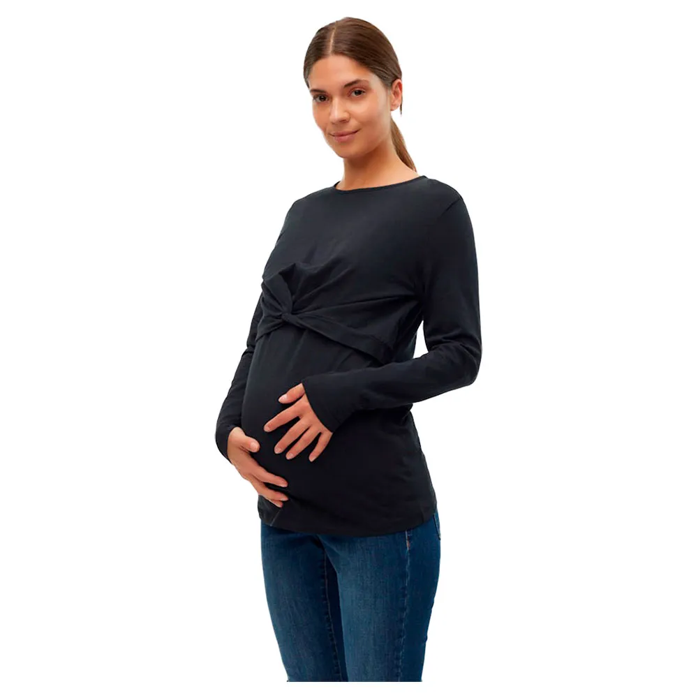 

Лонгслив Mamalicious Eva June, черный