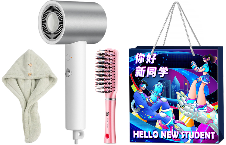 

Фен для волос Mi, H500 Hair Dryer Cap + Styling Comb + Goodie Bag