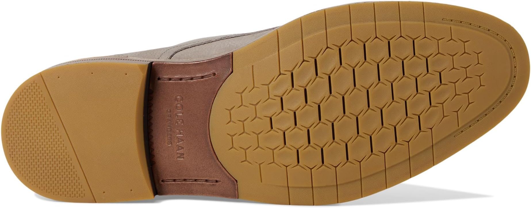 Оксфорды Cole Haan Judson Grand Plain Toe Oxfords, цвет Ironstone Nubuck/Natural — фото 3