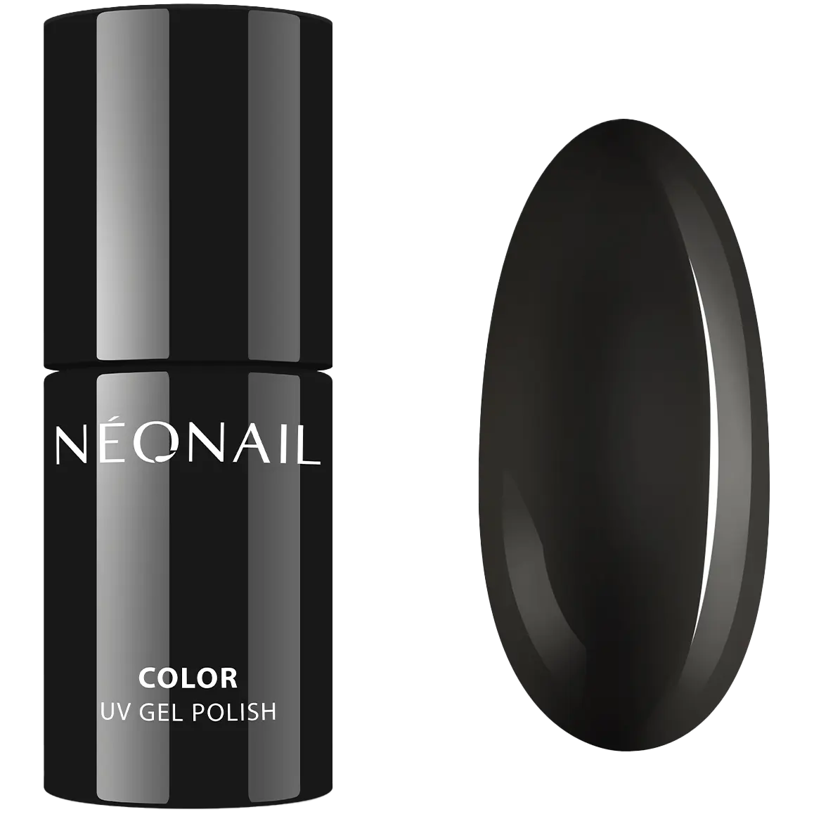 

Гибридный лак для ногтей чистый черный Neonail Pure, 7,2 мл