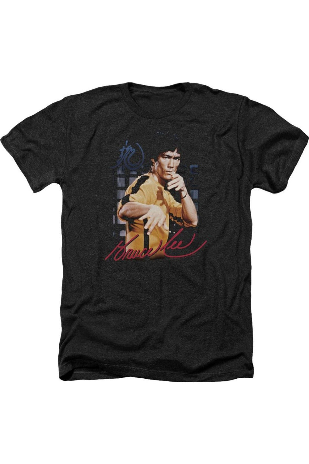 

Футболка Bruce Lee Yellow Jumpsuit Adult Heather Gildan