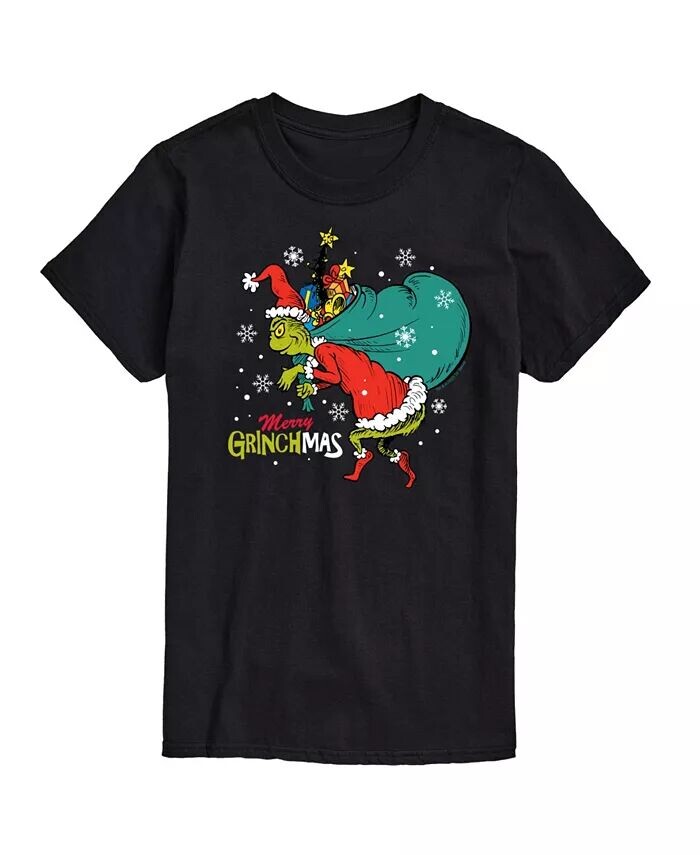 

Мужская футболка с коротким рукавом The Grinch AIRWAVES, черный