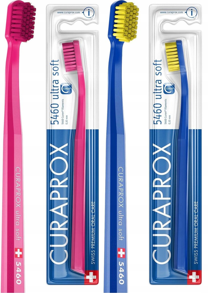 

Мягкая зубная щетка CURAPROX CS 5460 Ultra Soft Eco Pack 2 шт.