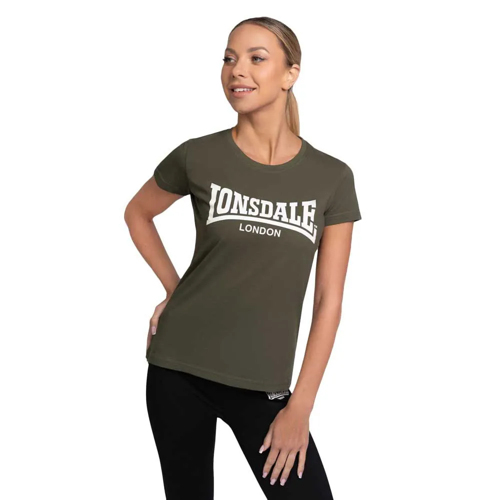 

Футболка Lonsdale Cartmel, коричневый/синий