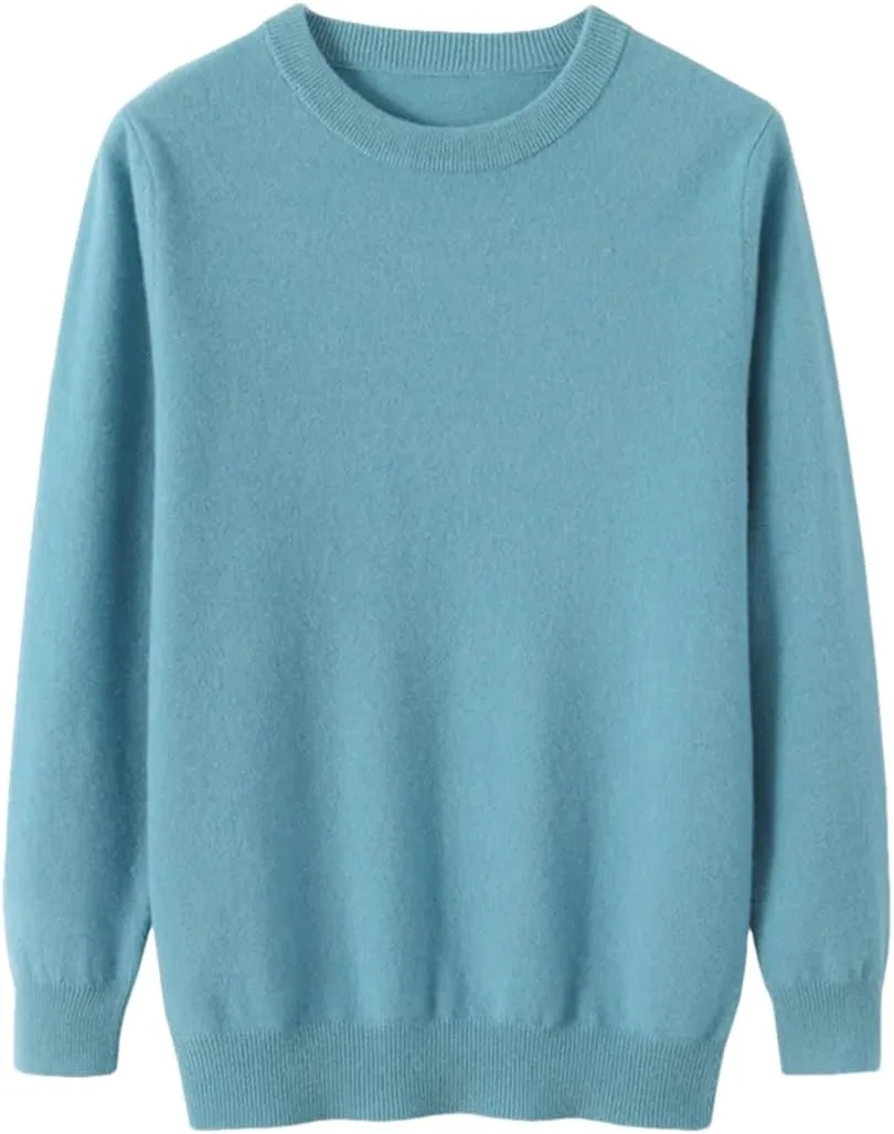 

Мужской свитер из мериносовой шерсти, зимний, с круглым вырезом ERFMFKL