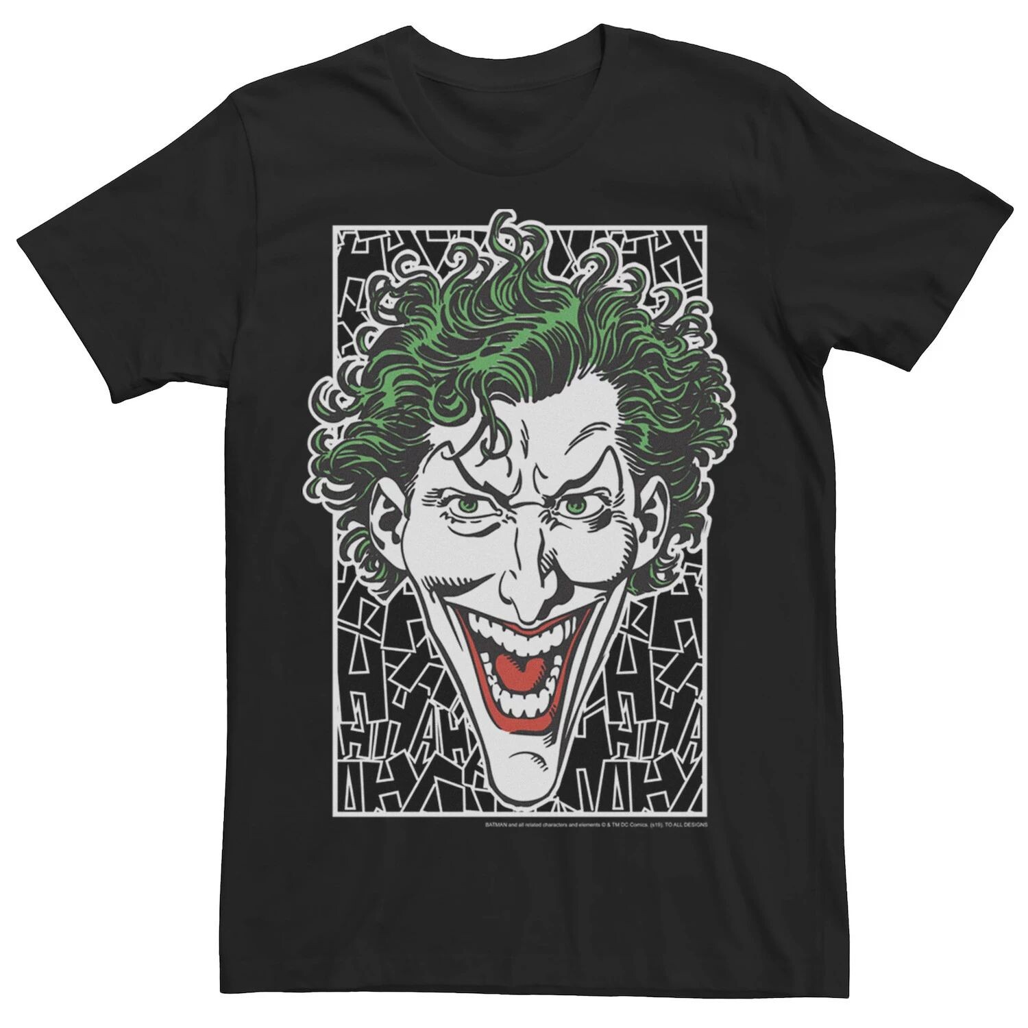 

Мужская футболка Batman Joker Laugh Headshot DC Comics