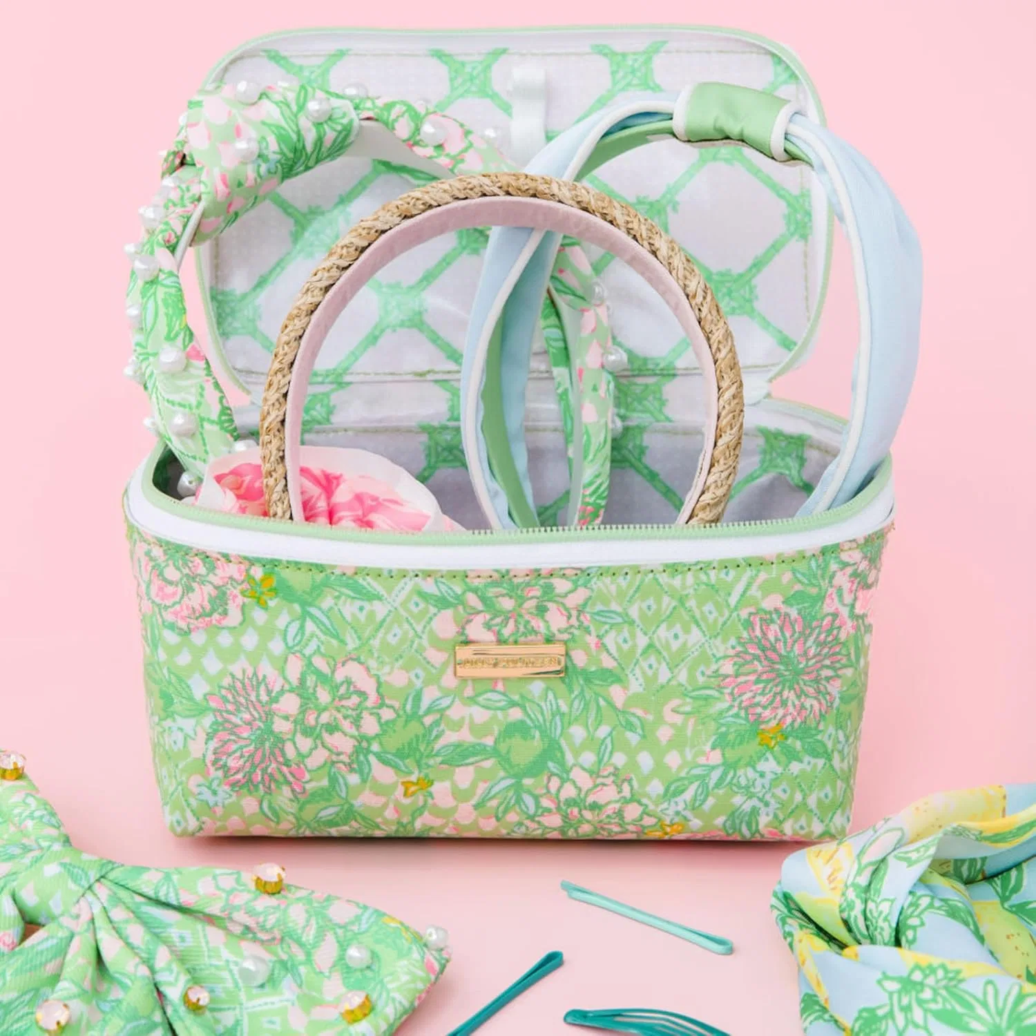 Женский ободок для волос с узлом и жемчугом Lilly Pulitzer Lilly Pulitzer — фото 4