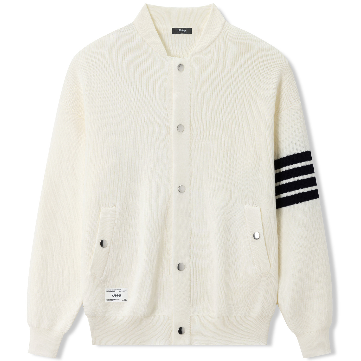 

Leisure Collection Вязаный свитер Unisex Jeep, Темно-синий