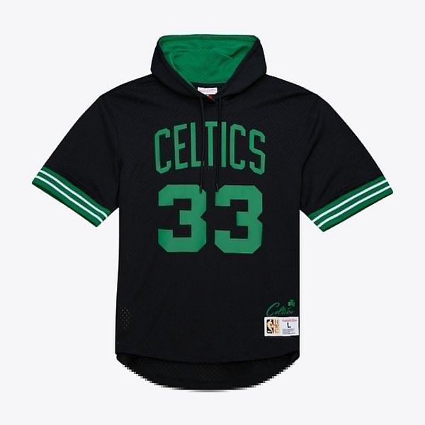 

Толстовка с капюшоном мужская Larry Bird Boston Celtics черная сетчатая с именем и номером Mitchell & Ness, Черный, Толстовка с капюшоном мужская Larry Bird Boston Celtics черная сетчатая с именем и номером Mitchell & Ness