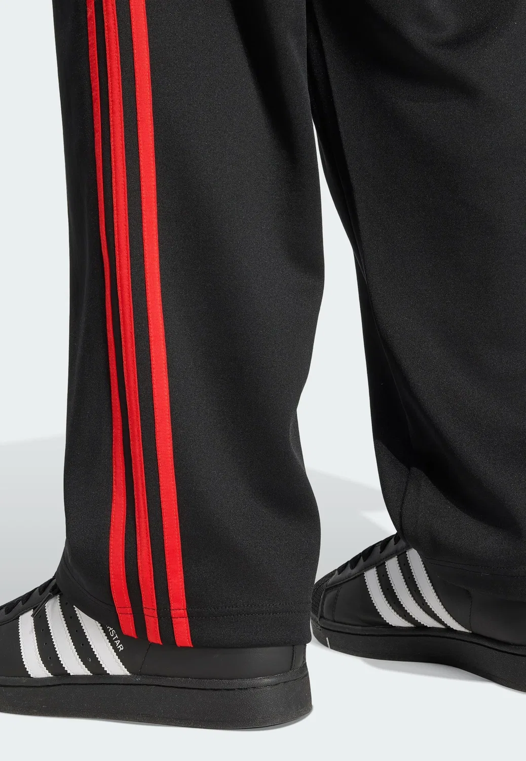 Брюки Adidas Originals свободного кроя Adicolor черного цвета — фото 4