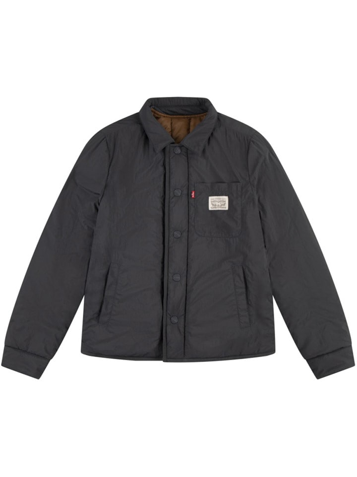 

Куртка Levi's Kids, антрацит/коричневый