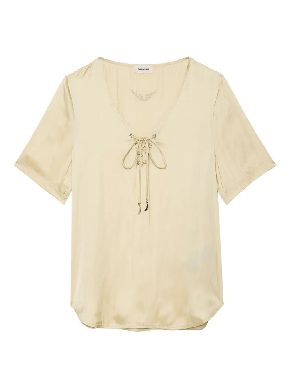 

Топ Terzo с короткими рукавами Zadig&Voltaire, нейтральный