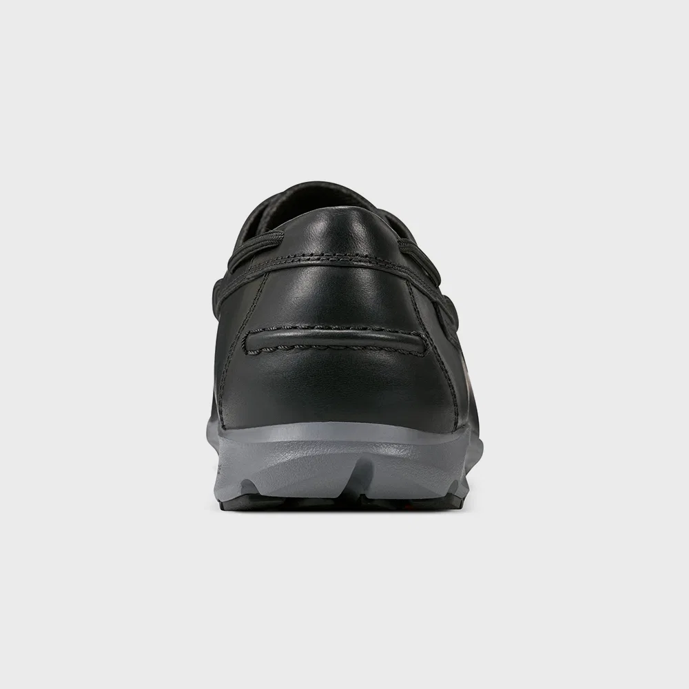 Мужские чёрные топсайдеры Rockport Truwalkzero 2 Boat Shoe — фото 3