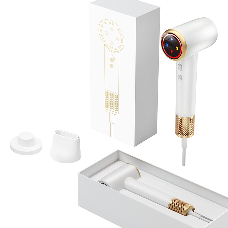 

Фен для волос Carvnrly, Haoyue White Magnetic Wall Mounted + Smooth Nozzle