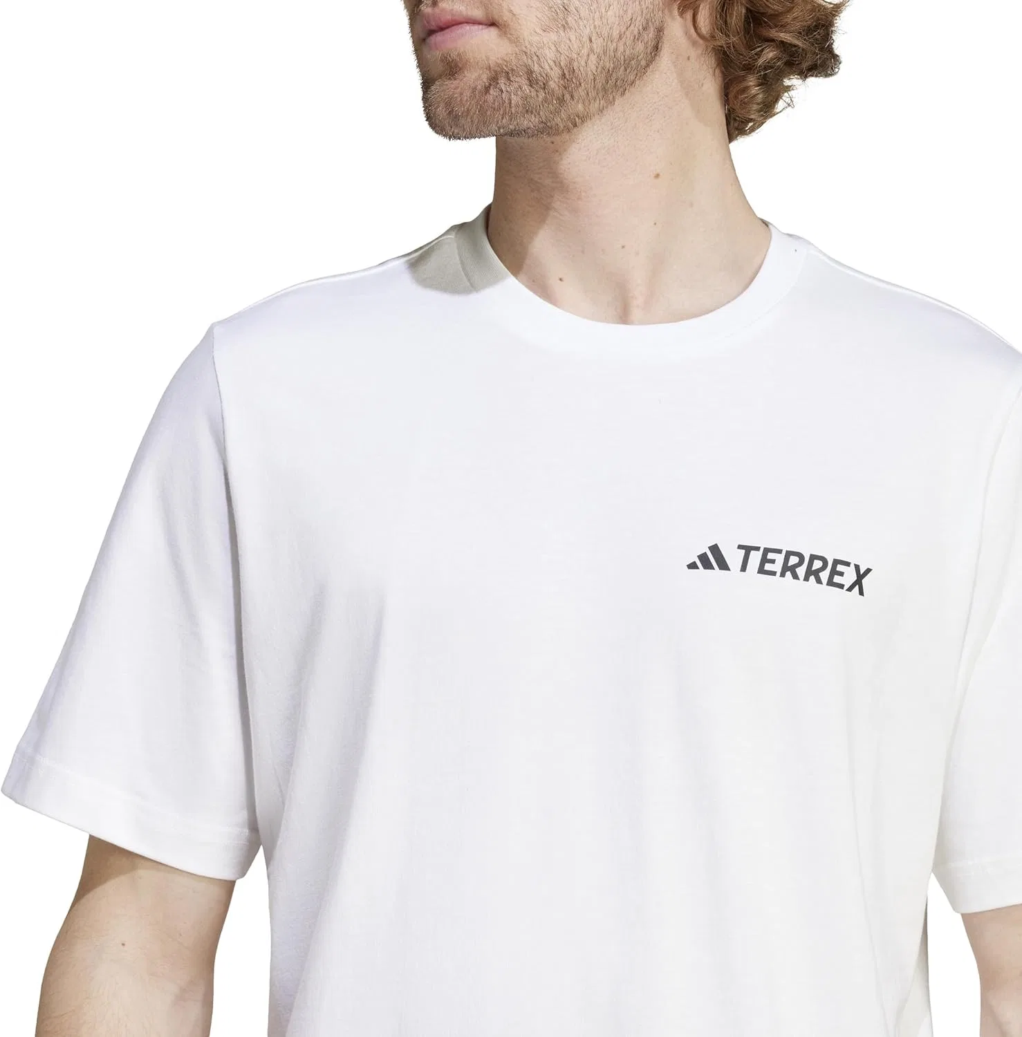 Футболка мужская adidas Terrex, цвет White — фото 3