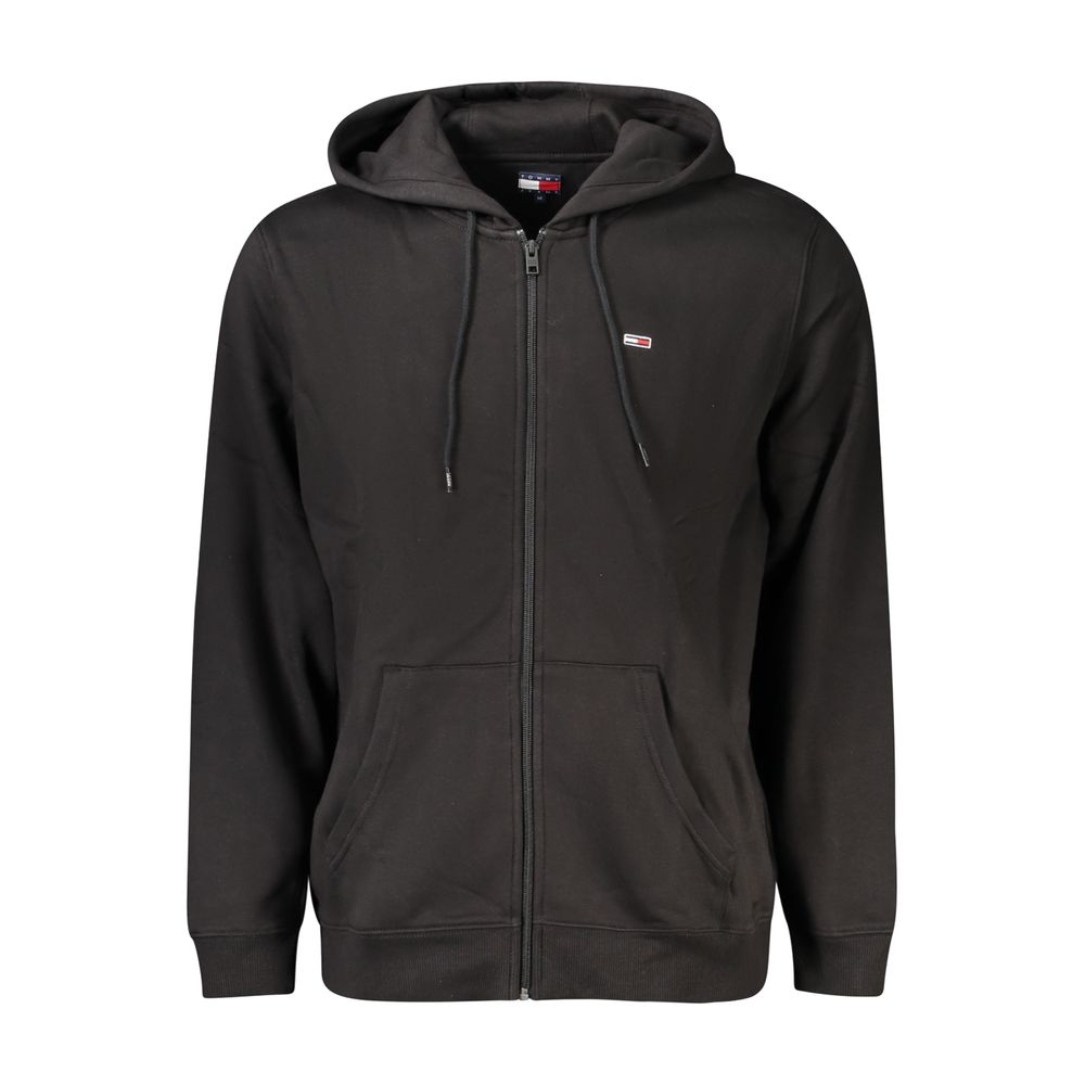 

Черный хлопковый мужской свитер Tommy Hilfiger