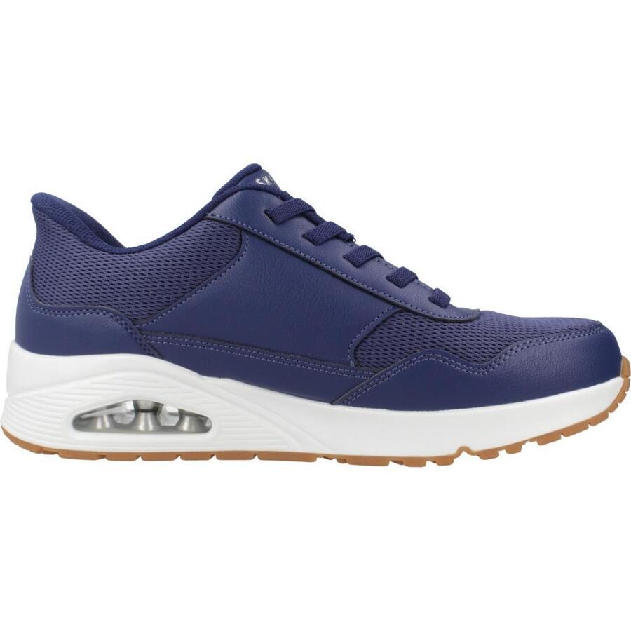 Кроссовки Skechers модель Uno - Banksia slip-ins, цвет синий — фото 4