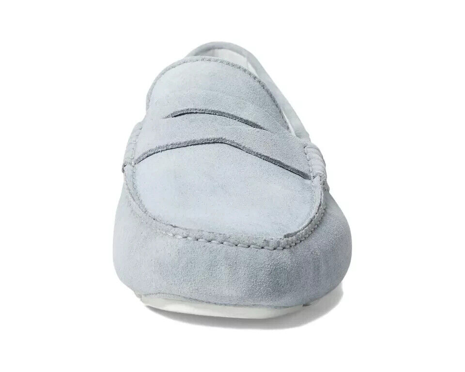To Boot New York Idris Loafers Men's US 7 Light Blue Suede Casual Shoes KHD831 — фото 4