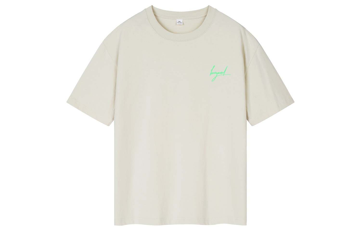 

Футболки унисекс с круглым вырезом, умеренно прямой крой Disney, хаки (dt01 upgraded 100% cotton)