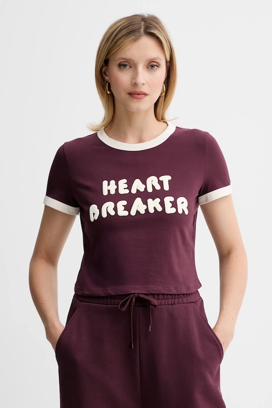 

Футболка Max&Co., бордовый, Красный, Футболка Max&Co., бордовый