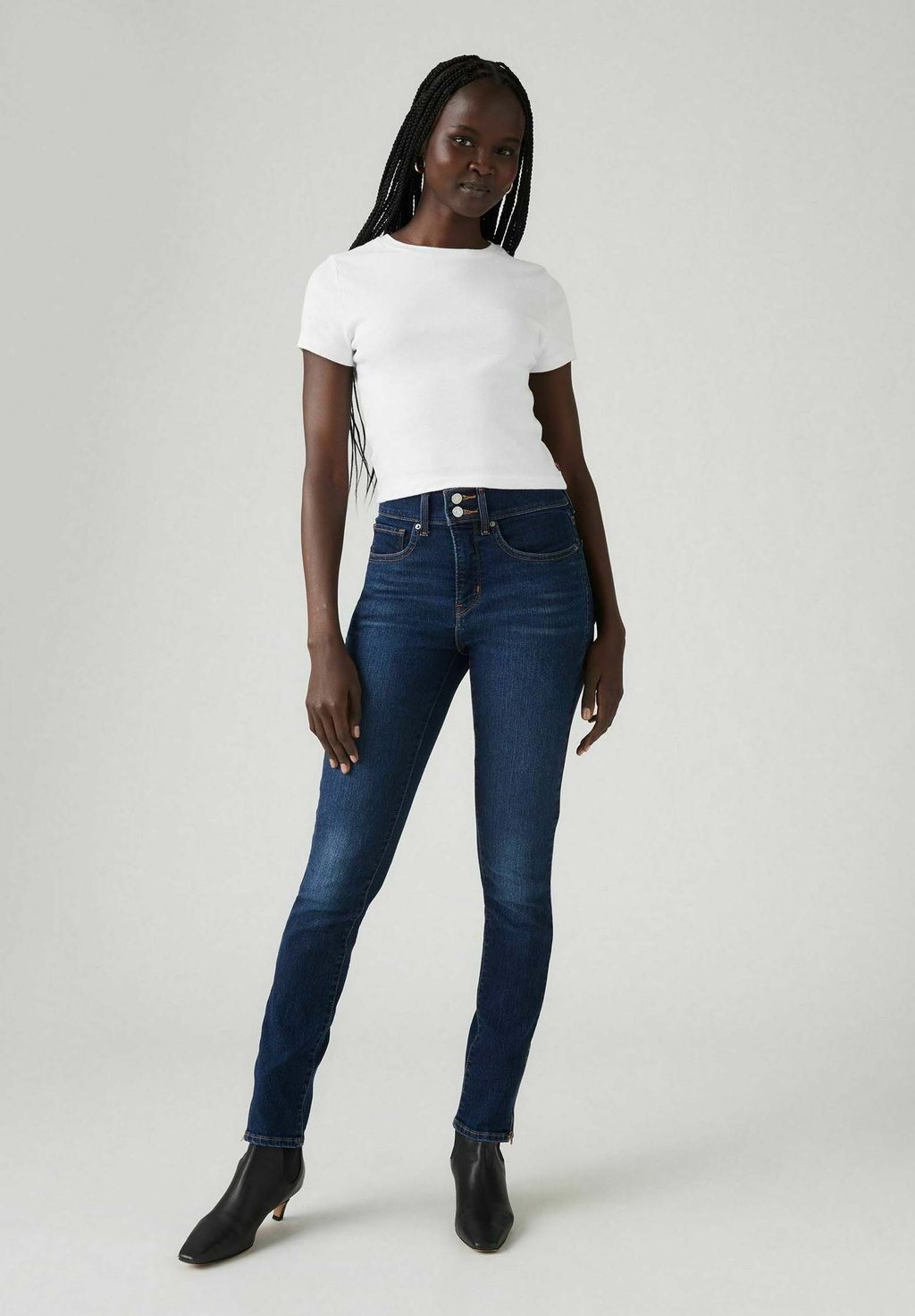 

Джинсы скинни ZIP HEM CAMP Levi's, темно-синий