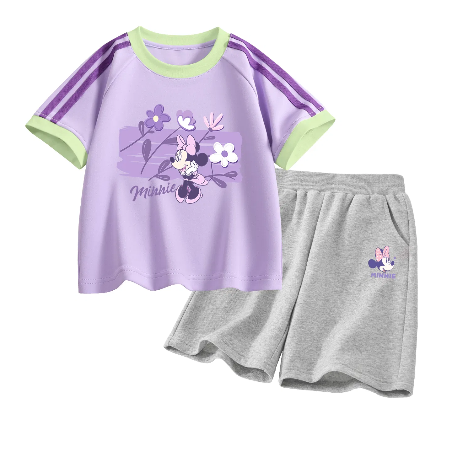 Детский спортивный костюм Casual Sportswear 2 Piece Set Disney, Di Fan Sheng Honey Blend Yellow+Di Fan Sheng K Gray