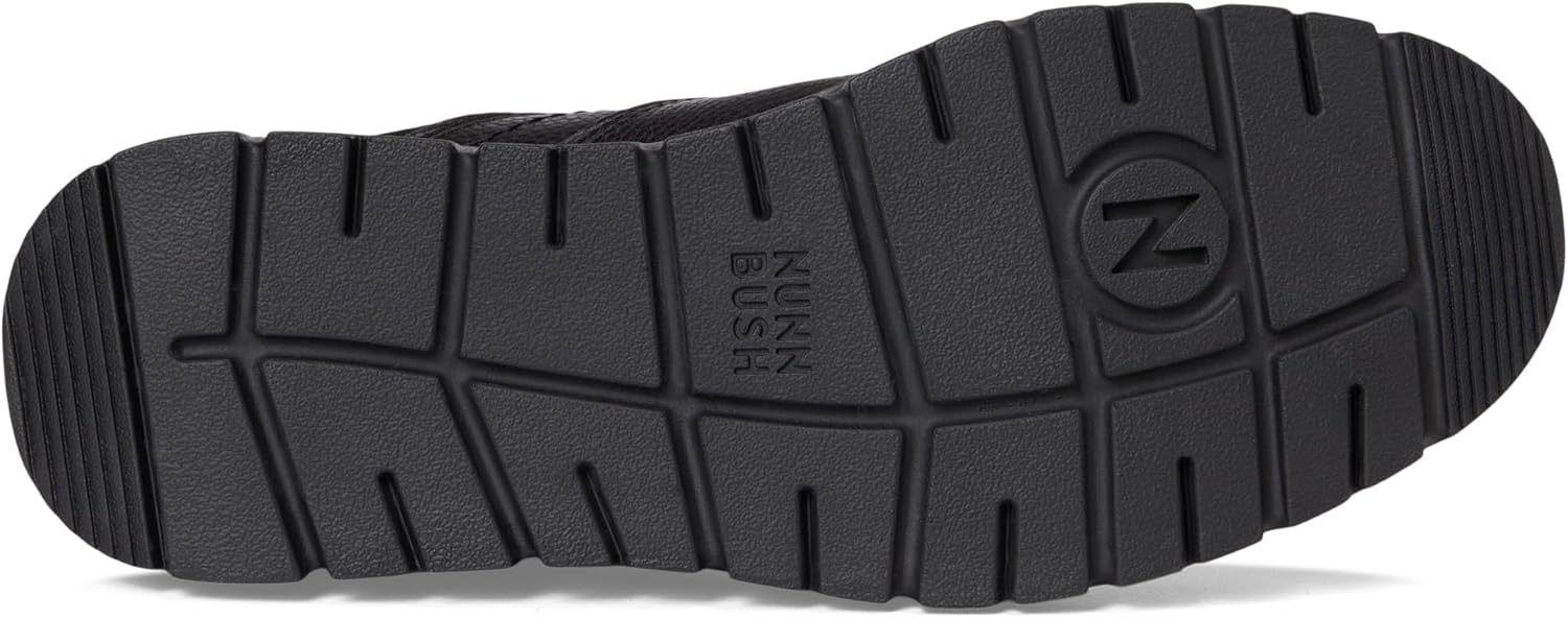 Мужские ботинки Nunn Bush Karnak Plain Toe Chelsea, легкие и удобные Чукка, черный — фото 4
