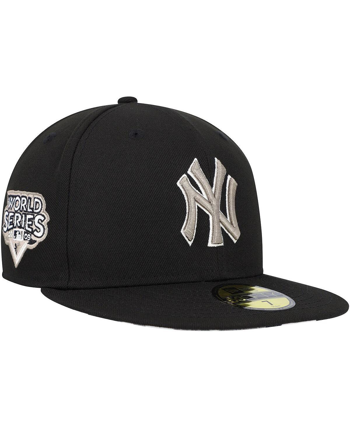 

Мужская черная приталенная шляпа New York Yankees Chrome Camo 59FIFTY New Era