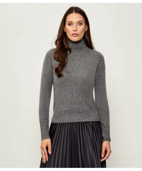 

Водолазка из шерстяного волокна Slim fit Marella Sport, серый