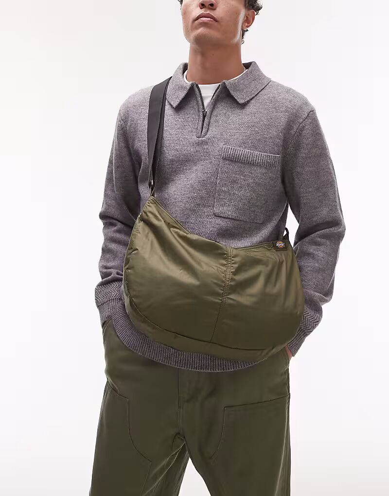 

Сумка через плечо из нейлона Dickies unionville цвета хаки