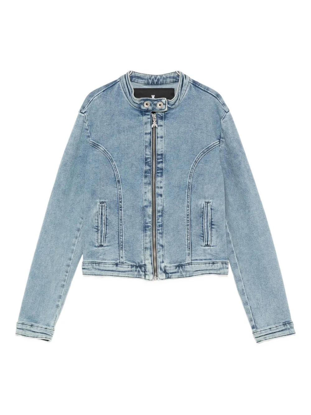 

Джинсовая куртка на молнии Patrizia Pepe, синий