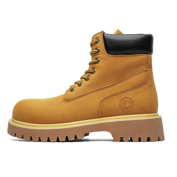 

YEDANI Жёлто-коричневые унисекс короткие ботинки Martin, цвет Yellow Brown