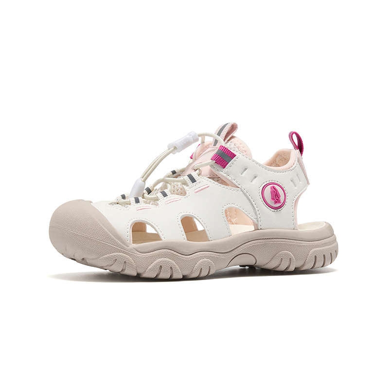 

Детские сандалии Rebound Low Top с износостойкой подошвой Hush Puppies, розовый