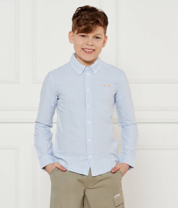 

Рубашка Regular fit Calvin Klein Jeans, синий